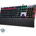 Aula F2088 Gaming Mechanical Keyboard - Switch blue - Black