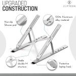 حامل لابتوب قابل للتعديل، حامل لابتوب محمول من الالومنيوم للمكتب