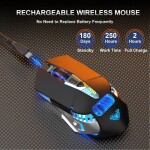 Mouse Aula SC-200 Wireless + Bluetooth