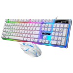 Combo Mouse RGB + Keboard Gaming Wired Rainbow light Gclexus q210