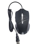Mouse Fire.x FX-1 Gaming with 7 Button Backlight RGB 1.5m - Black