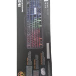 Gaming Keyboard fire.x FX-2000 Rainbow Light Arabic and English Words - Black